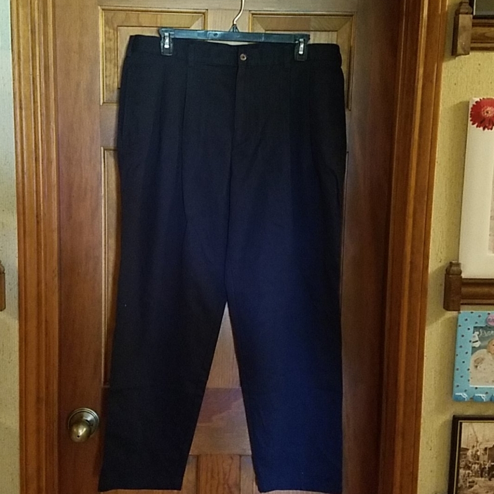Farah Black Khaki Style Trousers 40/32